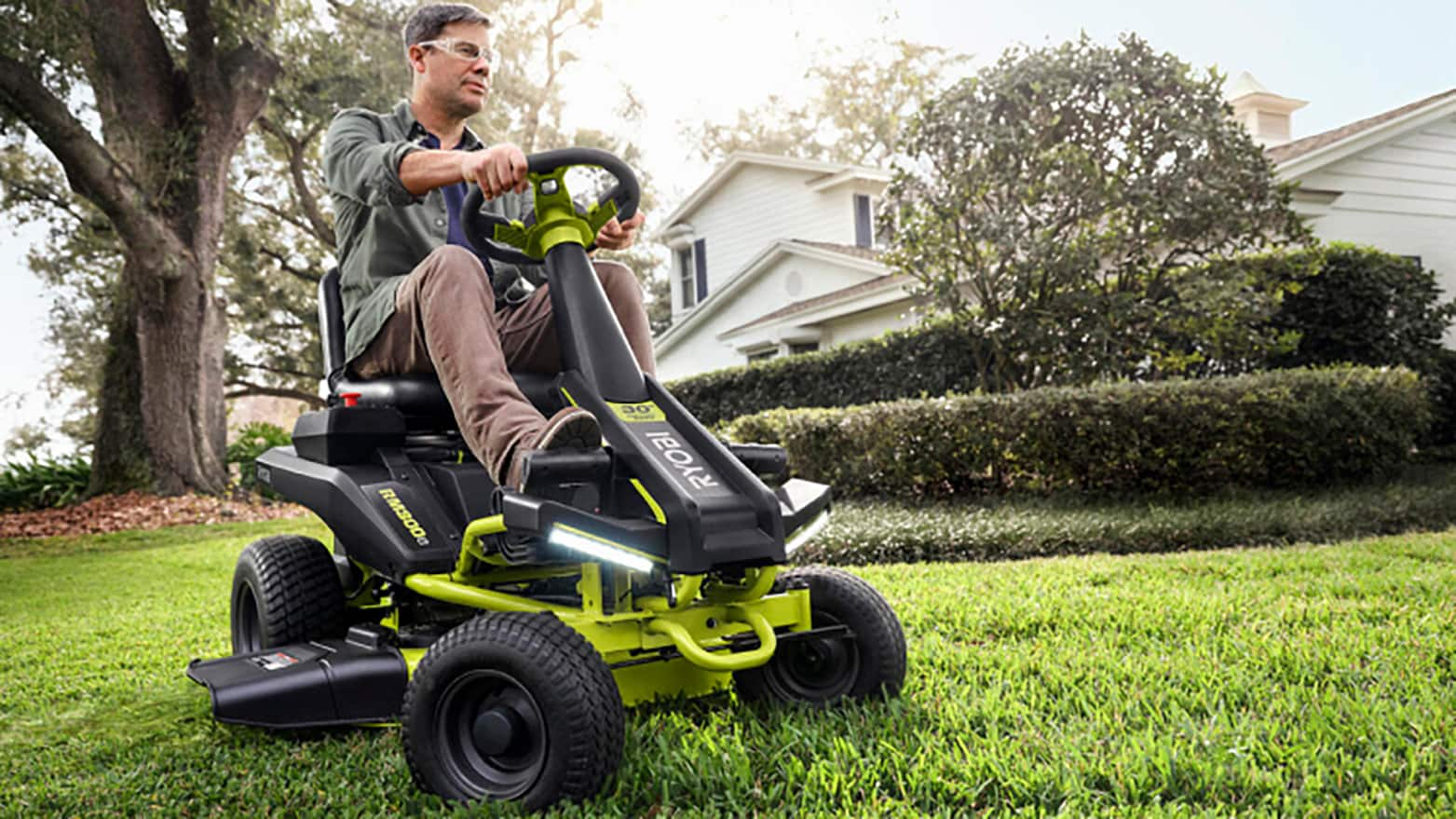 B&q ride on online mowers